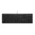 HP 125 USB Wired Keyboard, Sanitizable – Black – US ENG